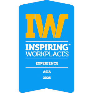 Inspiring Workplaces Experience Asia 2025 badge