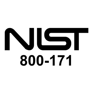 NIST 800-171 logo for cybersecurity standards